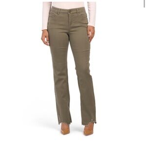 👖 ONE 5 ONE Mid Rise Destroyed Release Hem Bootcut Jeans 👖